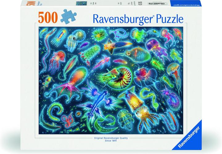 Produktbild Ravensburger Farbenfrohe Quallen (500 Teile)