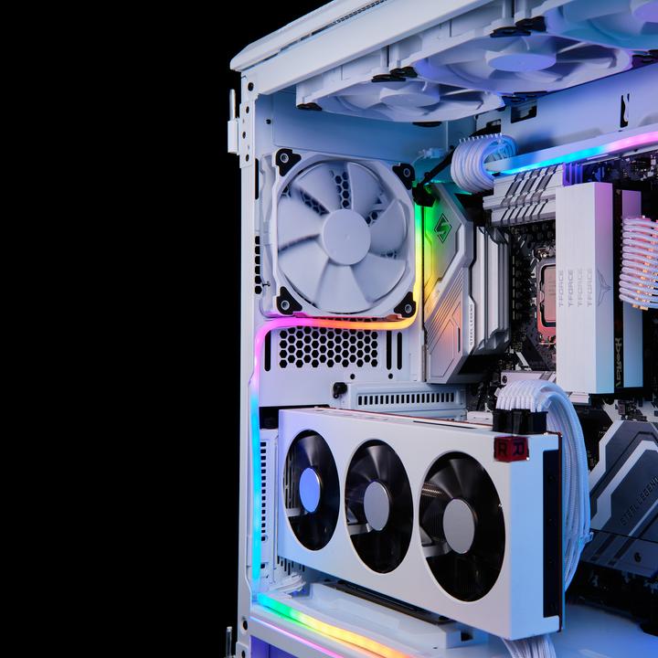 Image du produit Phanteks Bande LED RGB Neon Digital - 1 m, blanc (Multicolore)
