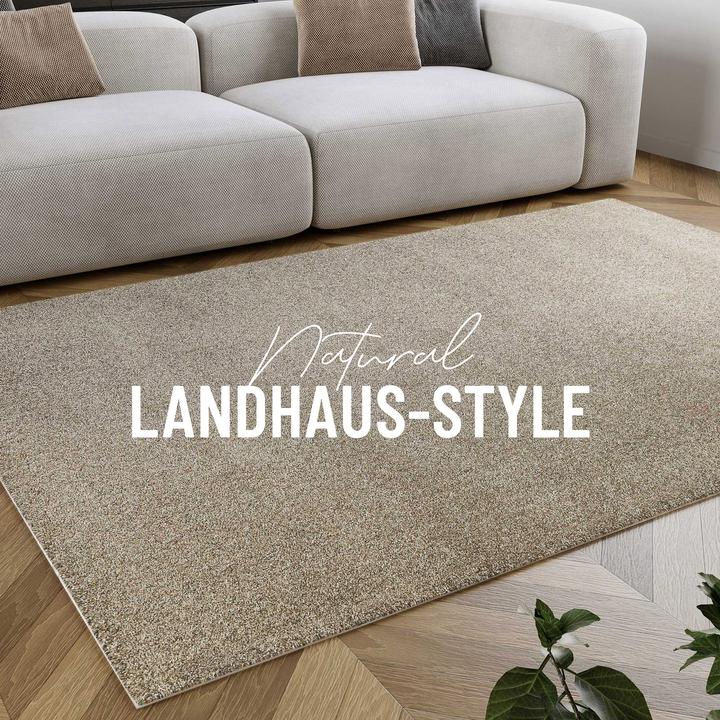 Produktbild Homie Living Kurzflorteppich Manta (80 x 150 cm)