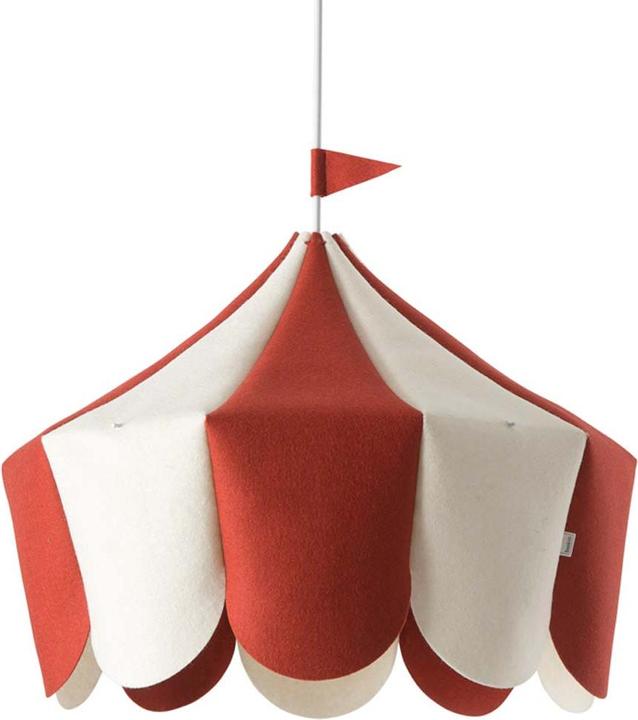 Actual product image Buokids Ceiling lamp Hanging lamp circus, red (E27)