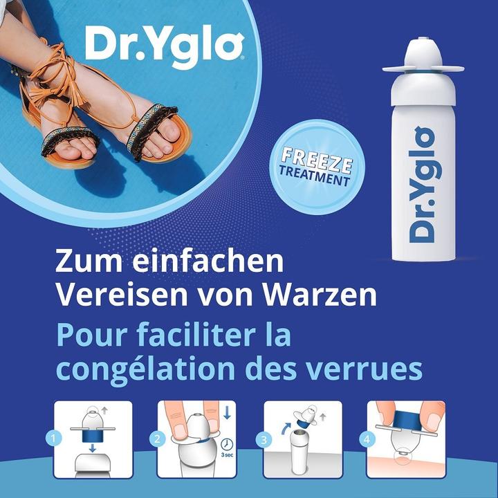 Image du produit Dr.Yglo Élimination des verrues par cryothérapie (Produit anti-callosités, 50 ml)