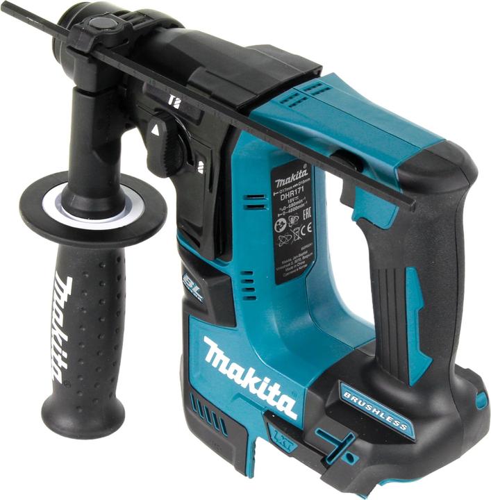 Produktbild Makita DHR 171 RT1X3 Akku Bohrhammer 18 V 1,2 J SDS-Plus Brushless + 1x Akku 5,0 Ah + Ladegerät + (Akkubetrieb)