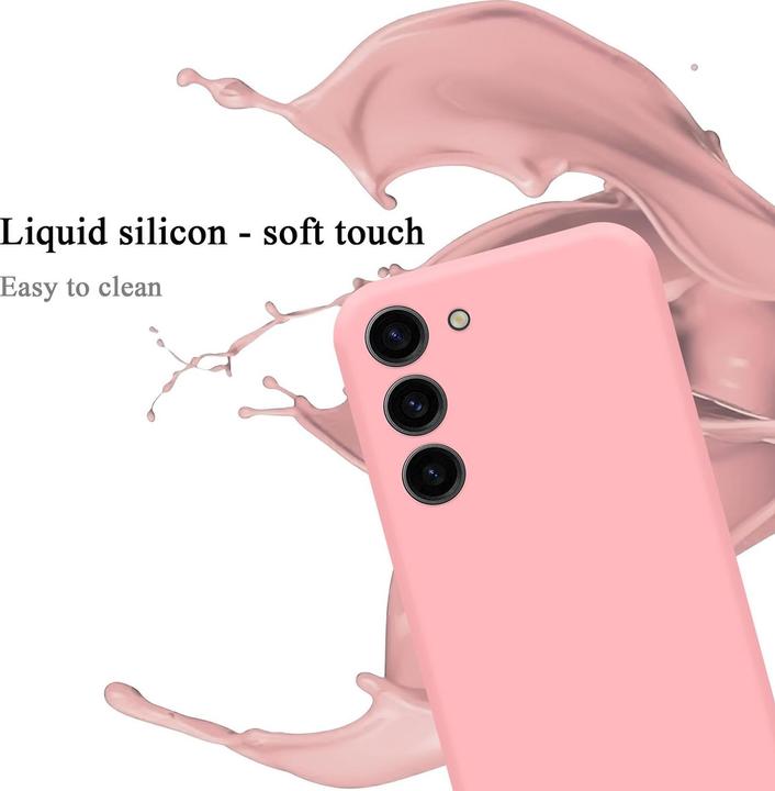 Actual product image Cadorabo Bumper TPU Liquid Silicone Case (Samsung Galaxy S23+)