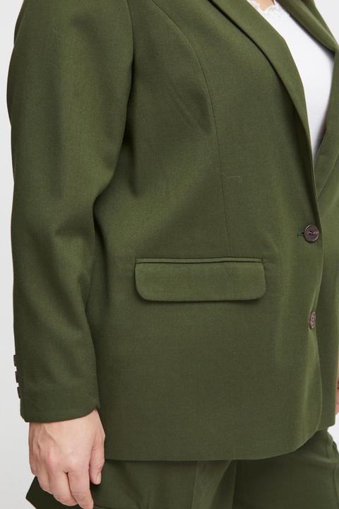 Actual product image Fransa Plus Size Selection - FPLEA BLA 1 - Blazer - 20612792 (54)