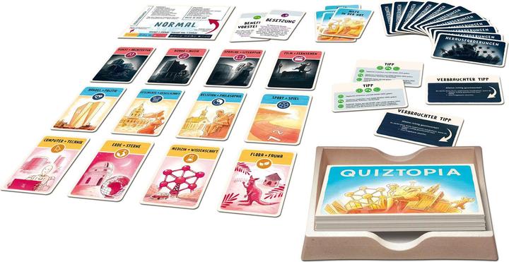 Actual product image Kosmos Quiztopia (German)