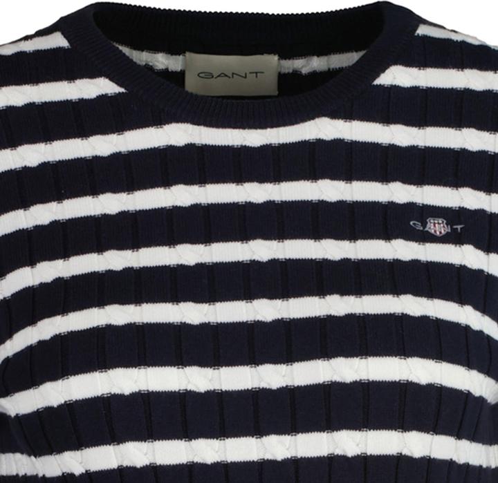 Immagine prodotto GANT Stretch Cotton Cable Stripe C-Neck (S)