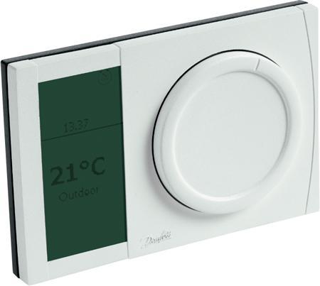 Produktbild Danfoss Drahtloses Panel Air Dial für Air Units. Kommunikation über Z-Wave. Verarbeitet beide Vor-/N