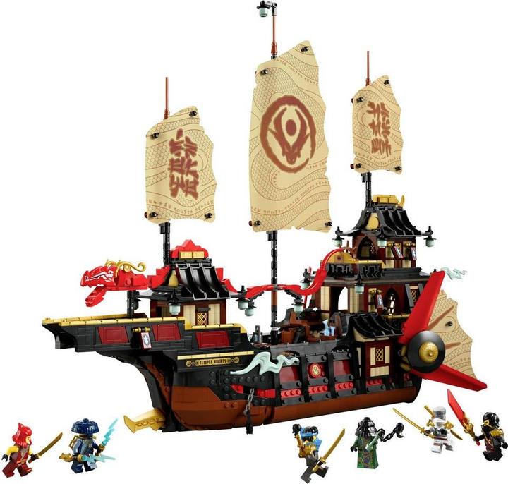 Actual product image LEGO 71848 ® NINJAGO Der Tempel-Flugsegler (71848, LEGO Ninjago)