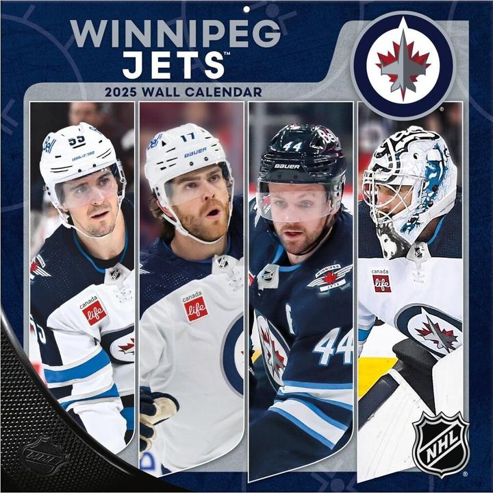 Image du produit NHL - Winnipeg Jets- Calendrier mural d'équipe 30,5 x 30,5 cm 2025 (30,5 x 30,5 cm, Français, Italien, Espagnol, Allemand, Anglais)