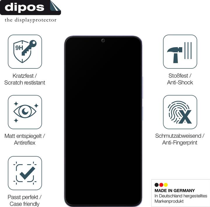 Actual product image Dipos Screen Protector Anti-Shock (2 Piece, Xiaomi Poco M6)