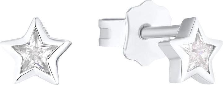 Produktbild Prinzessin Lillifee Ohrschmuck für Mädchen, 925 Sterling Silber, Zirkonia (synth.), Stern (925er Silber)