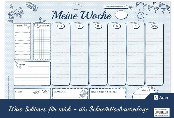 Produktbild Was Schnes fr mich - Schreibtischunterlage A3