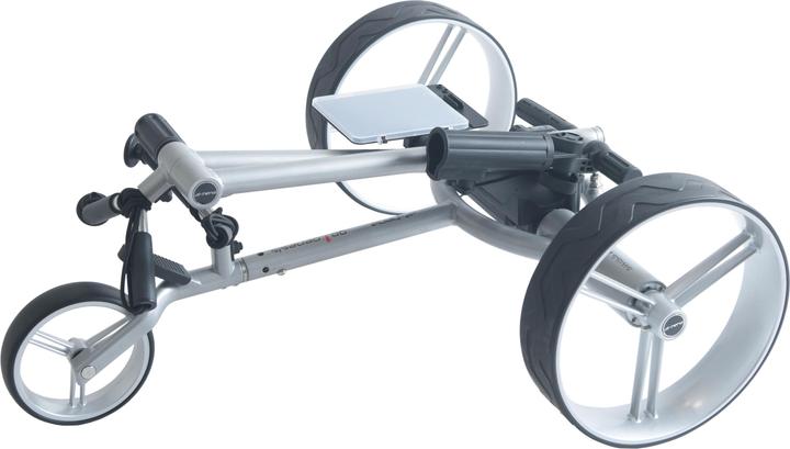 Actual product image at-hena go-genesis mit Zubehör Carbon u. FB-Set Rahmenfarbe