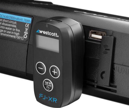 Actual product image Westcott FJ-XR Wireless Receiver für FJ-X2M 3.5 Klinke