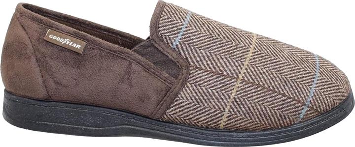 Actual product image Goodyear Harrison Tweed slippers (41)