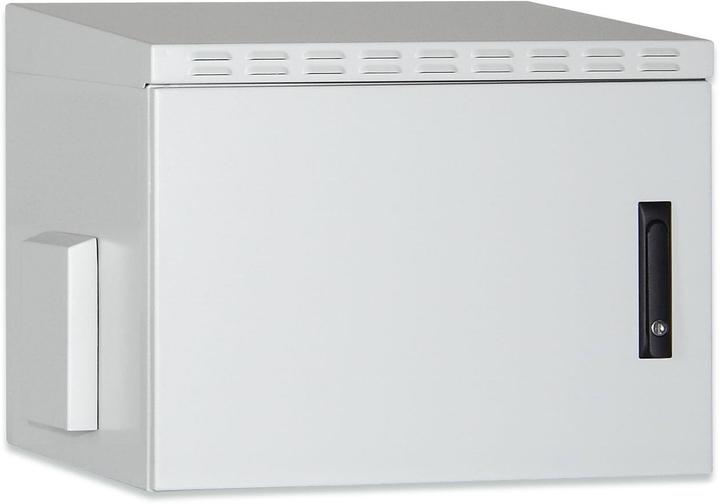 Actual product image Digitus DN-19 09U-I-OD IP55 outdoor wall-mounted enclosure (9 RU, 19 inch rack)