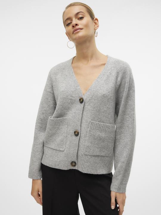 Immagine prodotto Vero Moda Cardigan Loose fit Scollo a V Polsini a costine Cardigan (M)