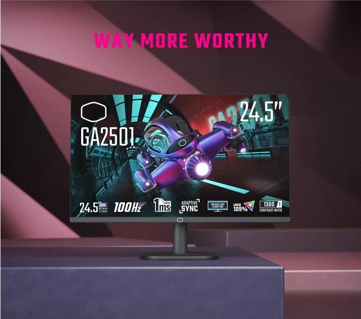 Produktbild Cooler Master GA2501 VA+HDMI FHD (1920 x 1080 Pixel, 24.50")