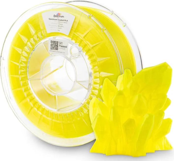 Produktbild Filament PLA Crystal Neon Green 1.0kg 1.75mm (PLA, 1.75 mm, 1000 g, Grün)