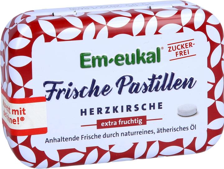 Immagine prodotto Em-eukal Frische Pastillen Herzkirsche zuckerfrei mit Xylit (1 pz., 20 g)