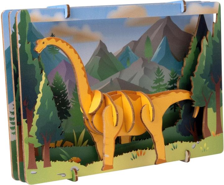 Produktbild Escape Welt Brontosaurus - 3D Holzmodell (19 Teile)