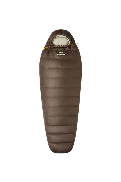 Actual product image Naturehike Snowbird Ente Daunenschlafsack 400 m CNK2550WS014-dunkelbraun