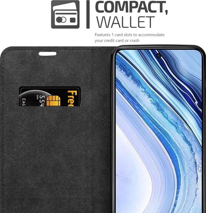 Produktbild Cadorabo Book Invisible Magnet Cover (Xiaomi Redmi Note 9, Xiaomi Redmi Note 9S)