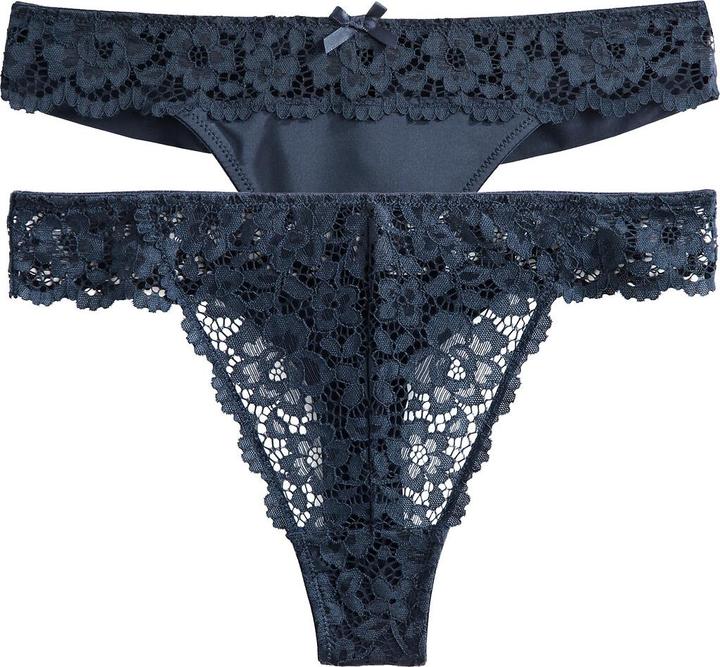 La Redoute Collections 2er-Pack Tanga-Slips Signatures