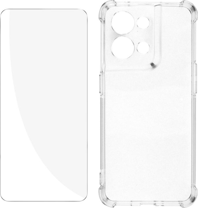 Actual product image Avizar Premium Protection Set: Cover + Foil Series (Oppo Reno 8)