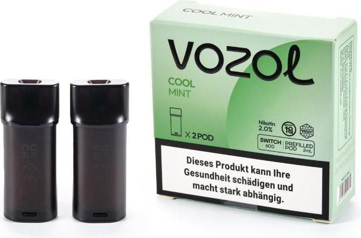 Produktbild Vozol Switch 600 Pod, Cool Mint (Minze)