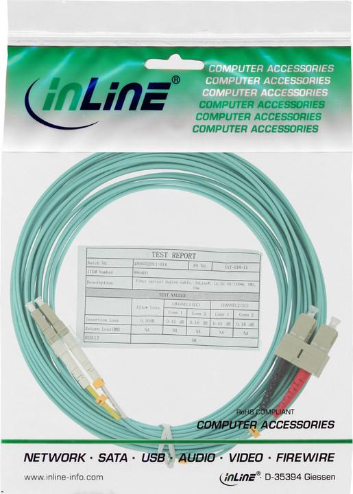 Image du produit InLine Câble duplex (CAT6, 20 m)