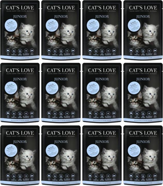 Image du produit Cat's Love Veau junior (Junior, 1 pcs, 85 g)