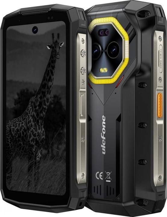 Actual product image Ulefone Smartphone Armor Mini 20 Pro 5G 8GB/256GB (czarny) bez ładowarki (262.14 GB, Black, 4.70", 50 Mpx, 5G)