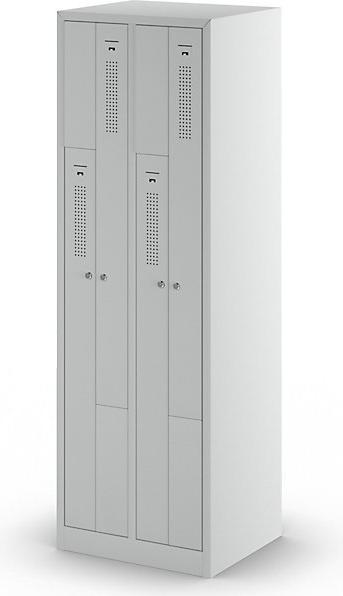 Produktbild eurokraft basic Z-Schrank (59 cm, 180 cm)