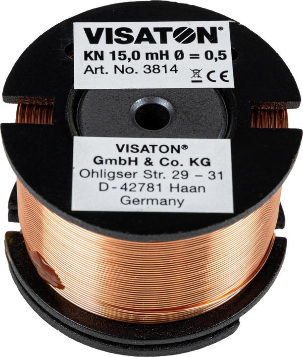 Actual product image Visaton KN coil 15 mH
