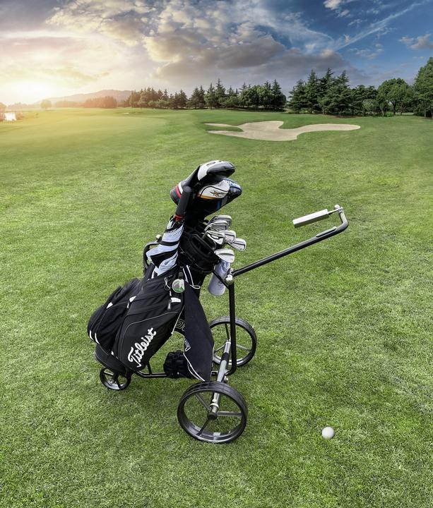 Produktbild Trisa Elektrischer Golfwagen Carbon