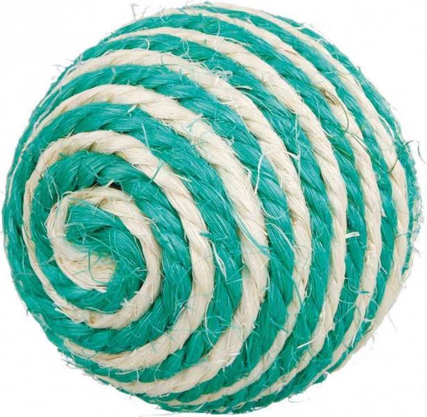 Actual product image Jolly Paw Jollypaw - Cat toy - Sisal ball with rattle - 1 piece (Catmint toy)