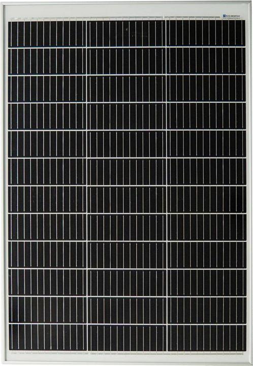 Produktbild Eco-Worthy Eco Worthy 120Wp 12V Solarmodul Monokristallin fester Rahmen (120 W, 7 kg)