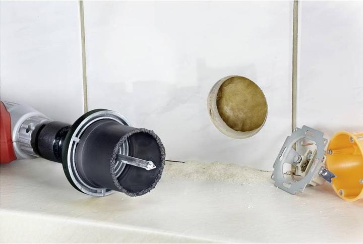Actual product image kwb Carbide hole saw set, ø 83 mm (83 millimetres)