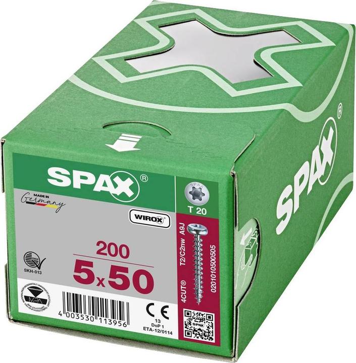 Actual product image Spax Chipboard screws (200 Screws per piece)