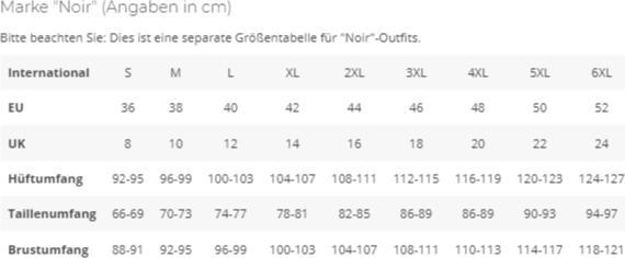 Productafbeelding Noir Handmade Korset Jurk M (M)