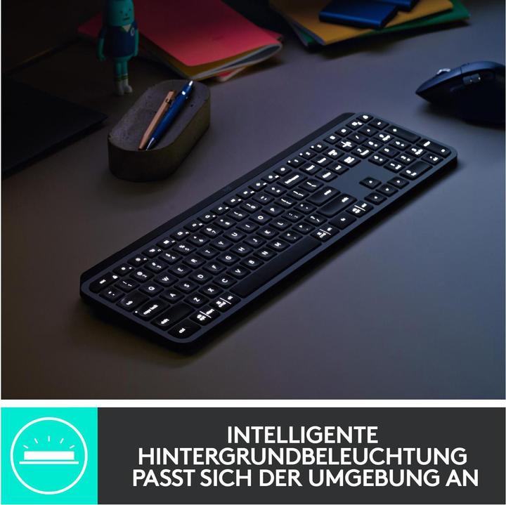 Image du produit Logitech MX Keys Plus (CH, Sans fil)