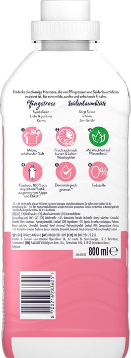 Image du produit Lenor Assouplissant Pivoine & Fleur d'Hibiscus (32 Cycles de lavage, Liquide)