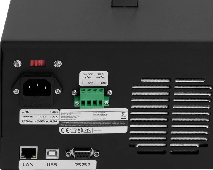 Produktbild Stamos Elektronische Last Electronic Load DC 500 W 0 - 40 A USB LCD programmierbar