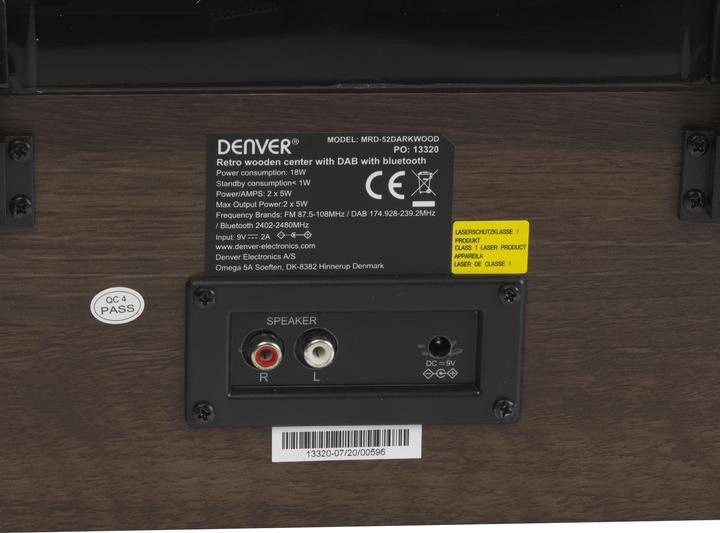 Produktbild Denver MRD-52 Darkwood