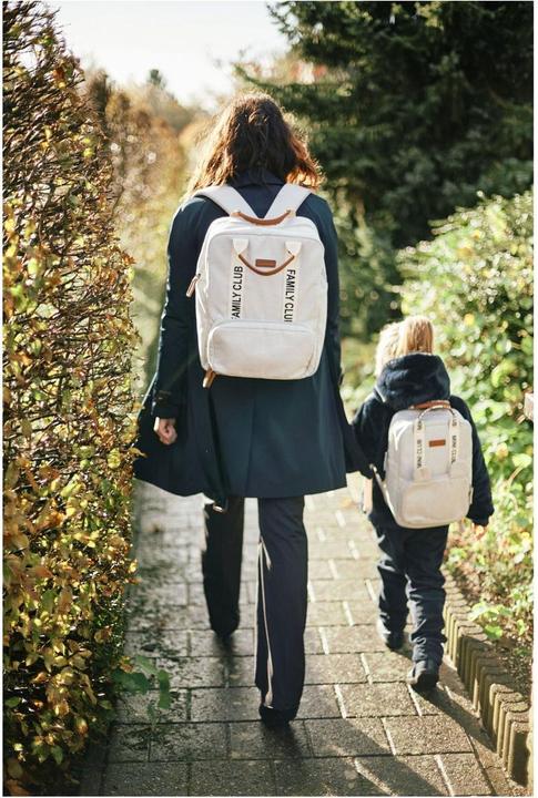 Immagine prodotto Childhome Kinderrucksack Club Signature canvas altweiss (7.40 l)