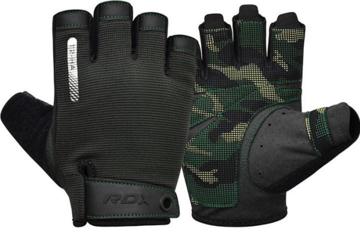 Rdx Gym Training Gloves T2 Half Army Green-M (M)
