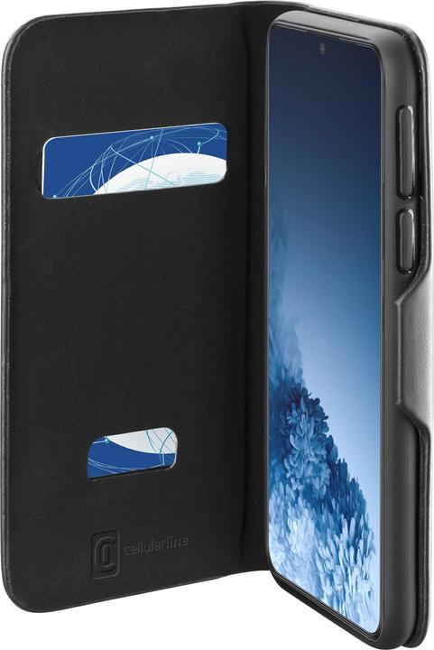 Produktbild Cellularline Book Clutch Handy-Schutzhülle 15,8 cm (6.2" ) Folio Schwarz (Samsung Galaxy S21+)