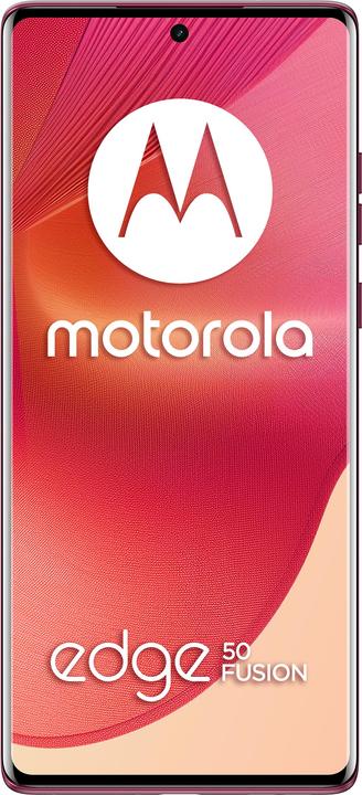 Image du produit Motorola Edge50 Fusion (256 Go, Rose vif, 6.70", Double SIM, 50 Mpx, 5G)