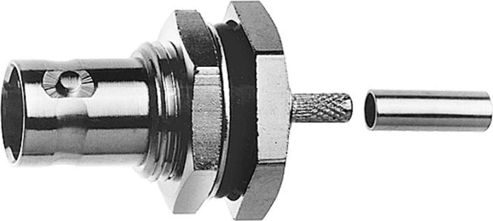 Actual product image Telegärtner BNC cable jack crimp G04 75 Ohm, crimp/crimp, A2903, Z04, G04 (RG-179 B/U)